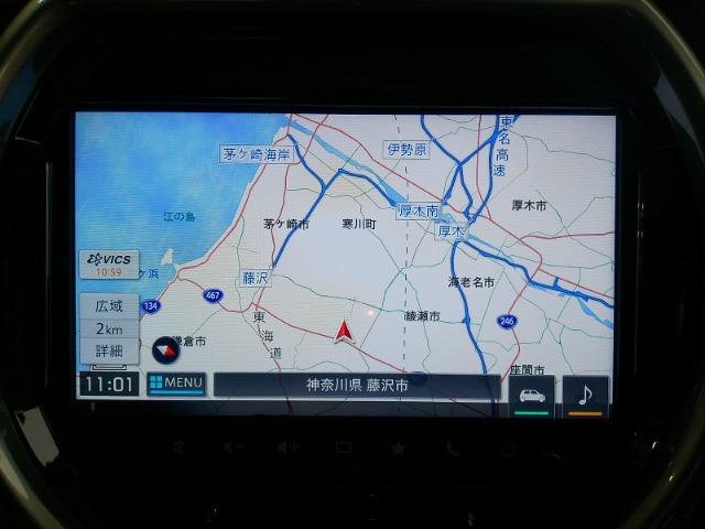ナビゲーションを装備☆多彩な機能で快適ドライブをアシスト☆オーディオ機能も充実していますね☆