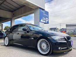 世界限定30台モデル　E90型アルピナB3S　ビターボリムジン3333リミテッド　ブラックサファイアが入庫致しました。ご購入後のメンテナンスも元BMW正規ディーラーメカニック在籍のつたえファクトリーにお任せ下さい！