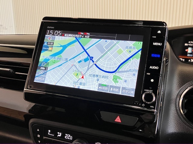 ＜ホンダ純正メモリーナビ＞（VXU217NBi)◆初めての場所もナビゲーションがご案内！楽しい旅行をサポートします。タッチパネル式で画面操作が非常に楽です