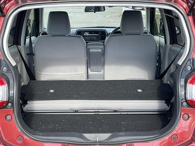 乗せる人数、荷物によってシートをアレンジすれば、ダンボールなどの大きい荷物や、釣り具などの長尺物も載せられそうですね！