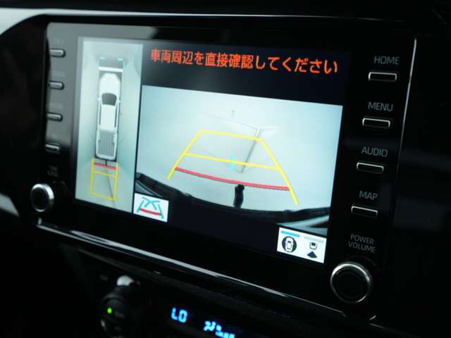 上から見下ろす形でお車の周囲を確認することが出来るマルチアラウンドモニター搭載！駐車が苦手な方でも、白線に沿った綺麗な駐車をしやすくなっております！