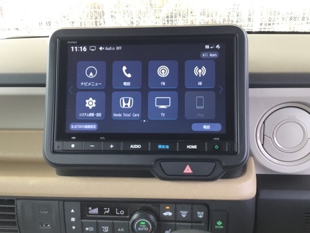 ナビ機能だけではありません、Bluetooth機能やフルセグTVを視聴可能等、オーディオ機能も充実しています。
