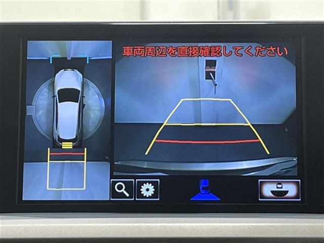 ◆【パノラミックビューモニター】クルマを真上から見下ろした視点で駐車をサポートします！クルマの斜め後ろや真横など、いち早く障害物に気が付くことができます。
