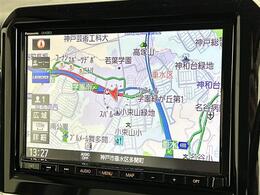 【純正ナビ】専用設計で車内の雰囲気にマッチ！ナビ利用時のマップ表示は見やすく、いつものドライブがグッと楽しくなります！