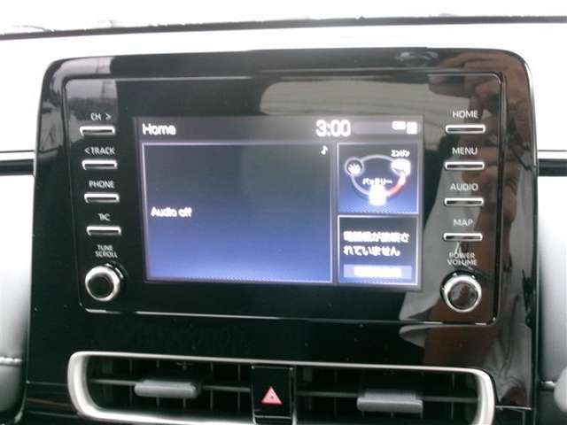 標準装備のディスプレイオーディオ付きです。