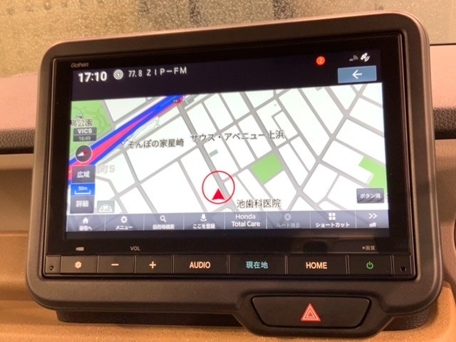 ギャザズナビ搭載です。知らない道も安心ですね！