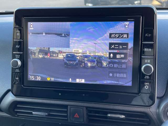 ドライブレコーダーの映像をカーナビに映し出すことが可能です。