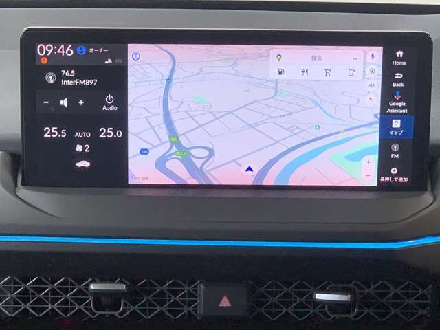 ホンダ純正ナビ付き！独自のインターナビ搭載により、リアルタイムの交通渋滞情報だけでなく、お出掛け先の天気や様々な情報も取得できドライブをよりお愉しみ頂けます！♪