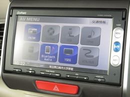 ギャザズメモリーナビ（VXM-145VSi）◆AM、FM、CD、DVD再生、Bluetooth、ワンセグTVがご使用いただけます。初めて訪れた場所でも安心ですね！