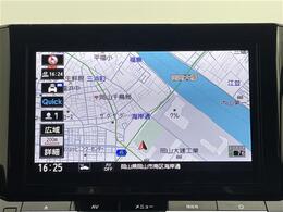 【純正10インチナビ】操作性、見た目、共に優れており純正プションで選べるナビです！