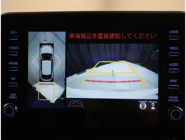 バックガイドモニターで、後方を確認しながら安心して駐車することができます。運転初心者も熟練者も必須の機能ですよ！