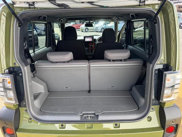 綺麗なラゲッジスペース