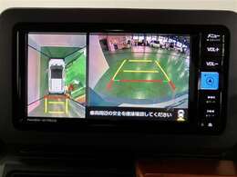 パノラミックビューモニター付きで視界良好