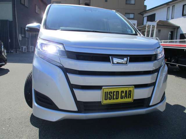 LEDヘッドライト。