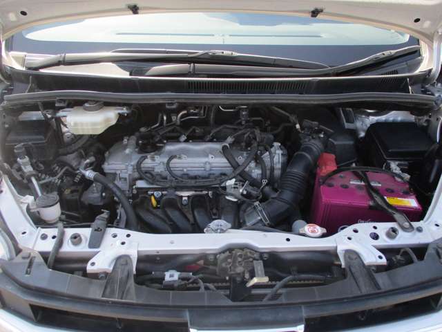 エンジンルームです。