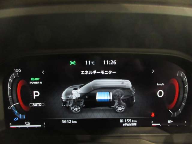 アドバンスドドライブアシストディスプレイ　12.3インチ大型カラーディスプレイ車両状態も表示します。
