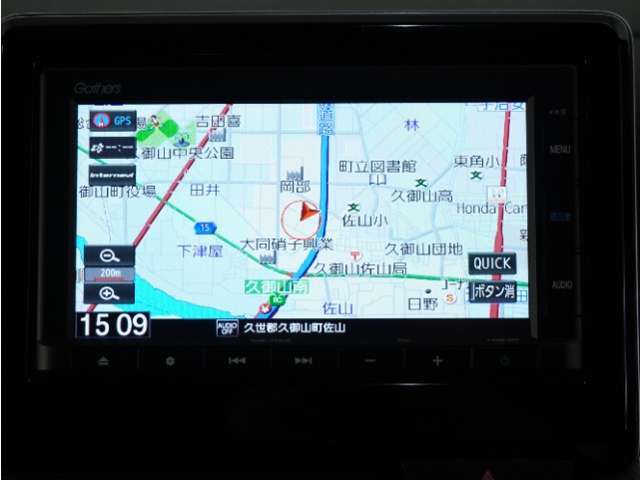◆ホンダ純正ナビ◆初めての場所もナビゲーションがご案内！楽しい旅行をサポートします。