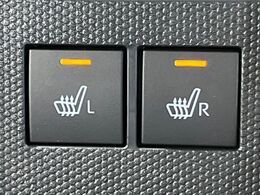 【シートヒーター】寒い日に重宝するシートヒーター！エアコンより早く温まってくれるので寒がりの人も安心ですね♪エアコンの温風は乾燥するから苦手、という方にもをおすすめです。