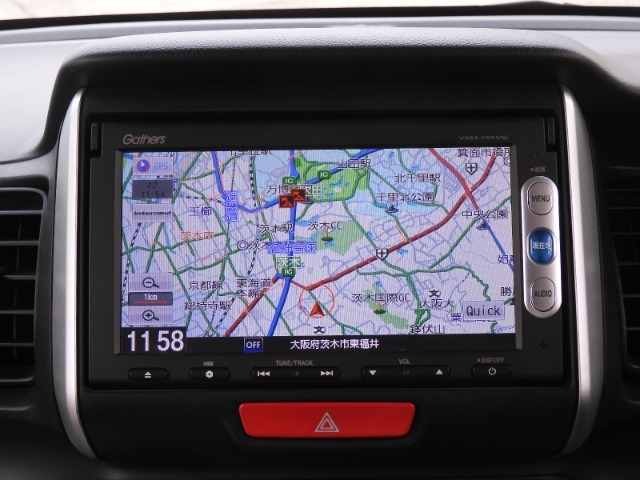 ◆ホンダ純正メモリーナビ◆初めての場所もナビゲーションがご案内！楽しい旅行をサポートします。