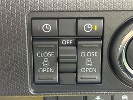 【両側パワースライドドア】スマートキーや運転席のスイッチで後席両側スライドドアの開閉が可能♪電動だから力を入れてドアを開ける必要が無く、小さなお子様でも簡単に開け閉めでき快適です♪