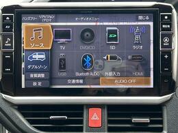 【オーディオ】AM / FM / CD / DVD(再生可) / フルセグTV / SD / Bluetooth / HDMI