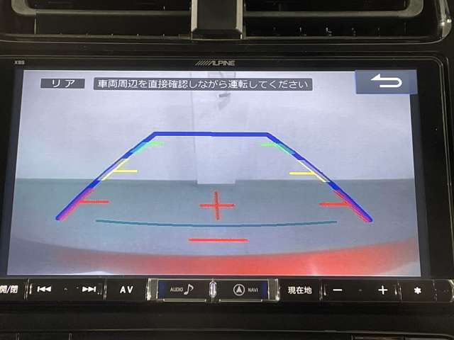 【バックカメラ】駐車が苦手な方でも映像で後方の安全確認もしっかり♪見えない死角の部分や距離感などモニター確認することが可能です！