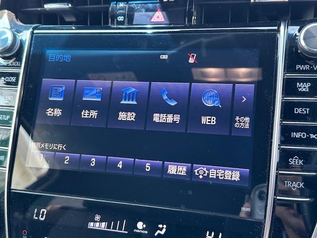 ◆純正メーカーナビ【音楽プレイヤー接続可能。バラエティー性に富んだ装備なので道案内だでなくドライブを楽しくさせてくれます】