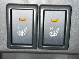 【シートヒーター】寒い日に重宝するシートヒーター！エアコンより早く温まってくれるので寒がりの人も安心ですね♪エアコンの温風は乾燥するから苦手、という方にもをおすすめです。