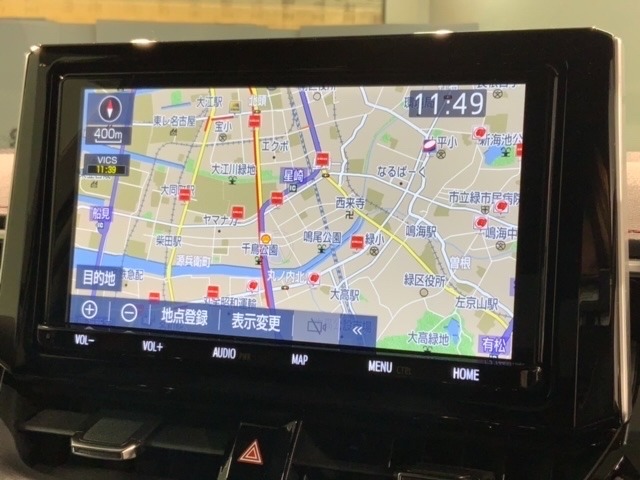 純正ナビ搭載です。知らない道も安心ですね！