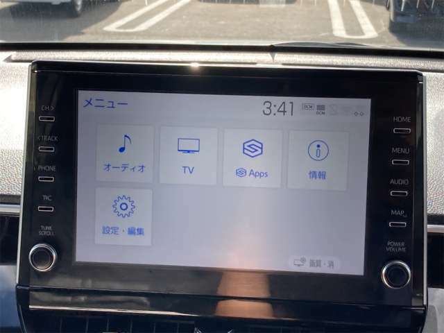 【ディスプレイオーディオ】スマホと接続してご利用になれます。CD・DVD再生/Bluetooth接続可能です！