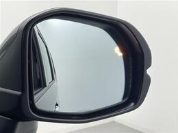 【ドアミラー】大きくて見やすいので、後方を見るときも安心です！