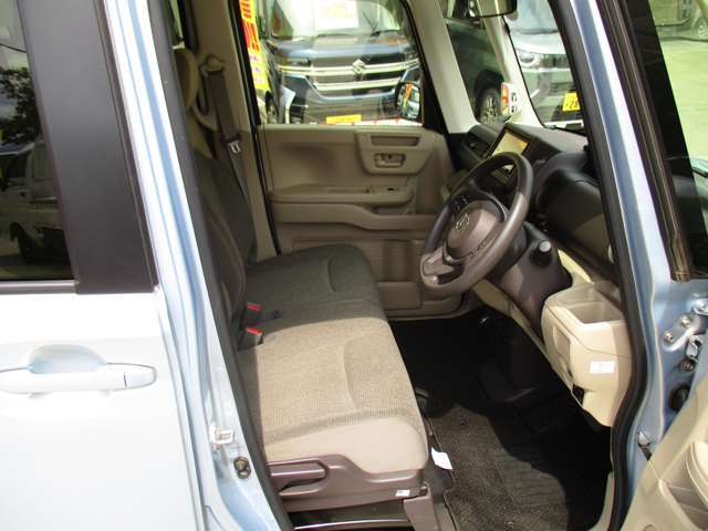視野が広いので運転しやすいですよ！