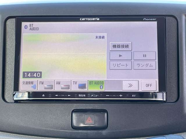 「Bluetoothオーディオ」　ナビはBluetoothオーディオに対応♪お手持ちのスマホに保存した音楽を車内でお楽しみいただけます♪