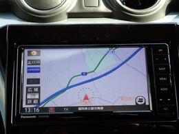 ナビ装備で知らない場所もあっという間に検索♪ちょっとしたお出かけや旅行もこれでばっちりですね。