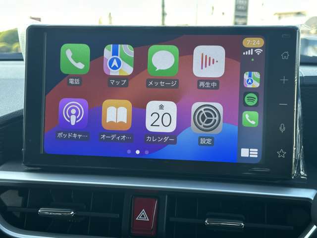 【ディスプレイオーディオ】スマートフォン接続で、様々な機能をお使いいただけます！USB・Bluetooth接続が可能です！スマホ対応のアプリがモニター上でお使いいただけます！映像はご覧いただけません。