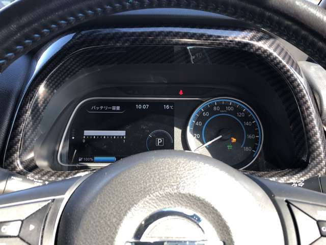 明るく見やすいメーターパネル・40kw・12セグメント