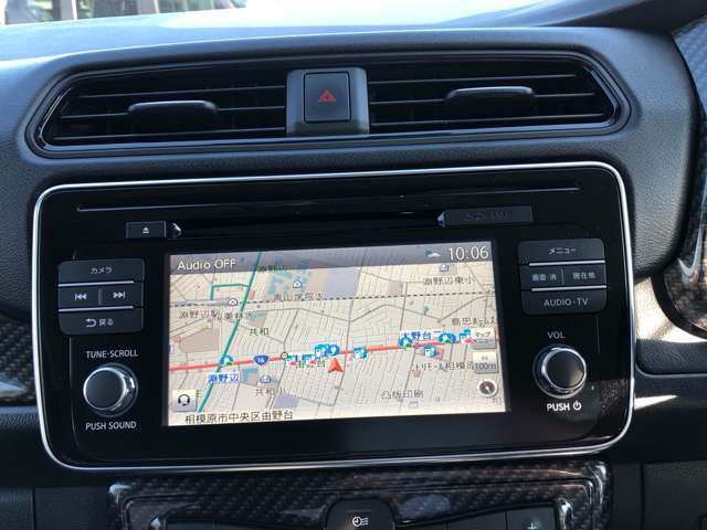 ニッサンコネクトナビゲーション・7インチ画面・フルセグTV