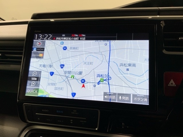 ギャザズナビ搭載です。知らない道も安心ですね！