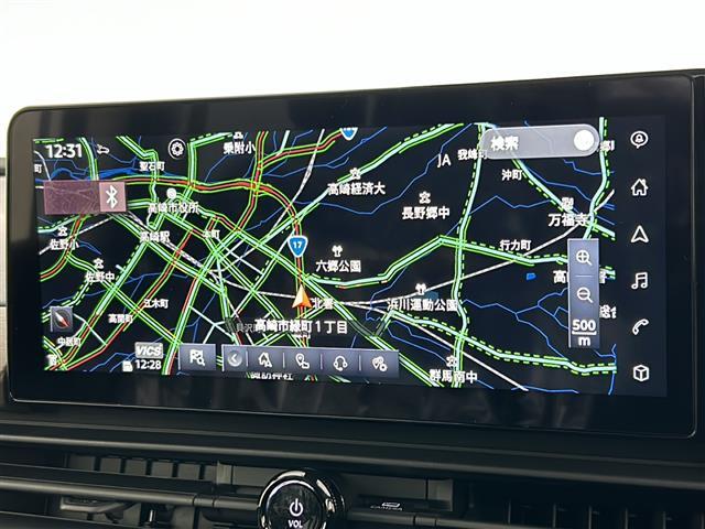 【純正12.3型ナビ】専用設計で車内の雰囲気にマッチ！ナビ利用時のマップ表示は見やすく、いつものドライブがグッと楽しくなります！