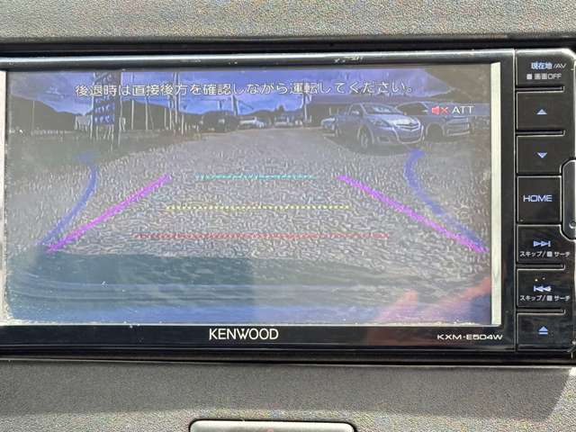 バックカメラ装着車