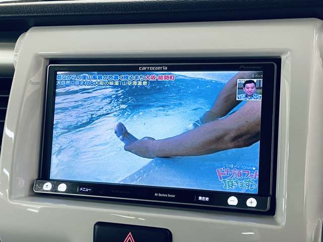 「地デジ」カーナビでテレビが見れます！