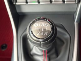 【フロア6速MT】走りの6速MT！！スポーティーな走行をお楽しみいただけます♪
