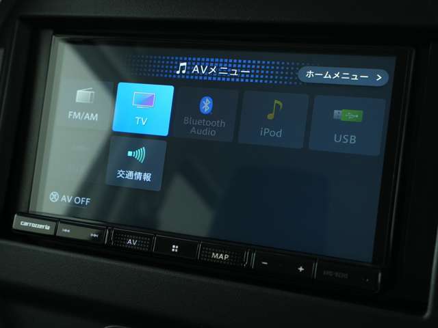 ナビメニュー★Bluetooth機能が付いていますのでスマホを繋げて音楽を聴くことができます♪