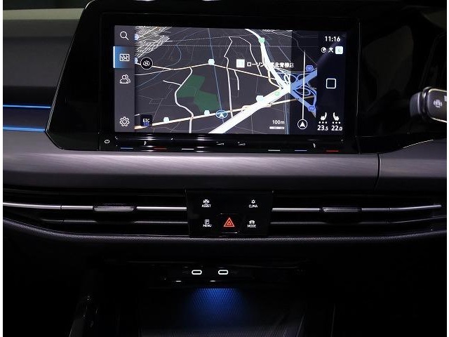 Volkswagen純正インフォテイメントシステムDiscover Pro（地デジTV受信、Bluetoothオーディオハンズフリーフォン、ジェスチャーコントロール、コネクティビティ機能App-Con