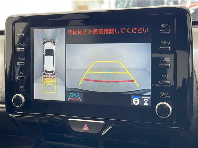 【　全方位カメラ　】上から見下ろしたように駐車が可能です。安心して縦列駐車も可能です♪