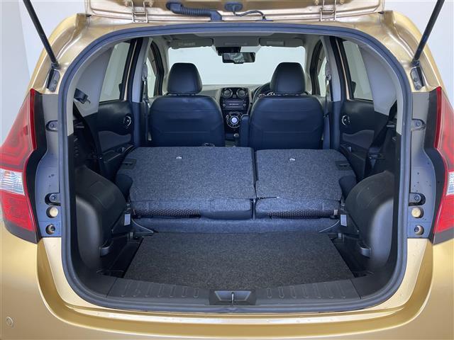 【シートアレンジ】乗せる人数、荷物によってシートをアレンジすれば、ダンボールなどの大きい荷物や、釣り具などの長尺物も載せられそうですね！