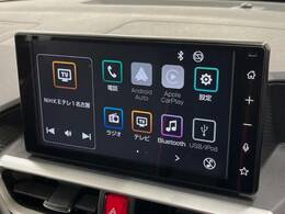 【9インチ　ディスプレイオーディオ大画面ディスプレイへお持ちのスマートフォンと連携して、ナビやbluetoothでの音楽再生が可能です♪デザインはもちろん操作性も良好！別途ナビ機能の取付可能です♪
