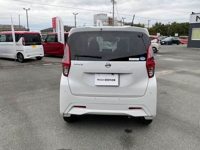 後ろからの写真です。