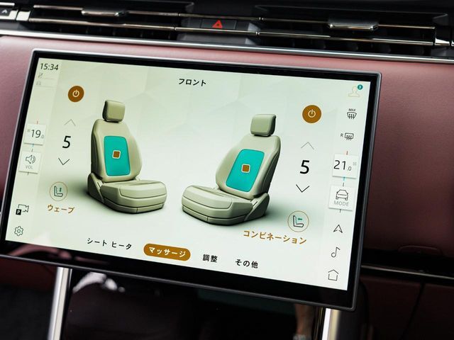 マッサージ機能付き！運転の疲れを和らげる魅力的な装備になっております！！