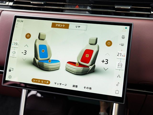 全ての席にシートヒーター＆クーラー、季節によっては欠かせない魅力的な装備ではないでしょうか。快適なドライブをお楽しみください♪